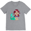 little ugly mermaid V-Neck Tee