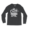 Queens Are Born In April Long Sleeve Shirts