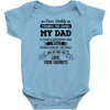 Dear Daddy, Love, Your Favorite Baby Onesie