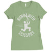 runs with scissors Ladies Fitted T-Shirt