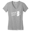 alright dave Women's V-Neck T-Shirt