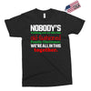 nobody's walking out on this fun old fashioned family christmas we're Exclusive T-shirt