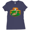 save the jackalopes! Ladies Fitted T-Shirt