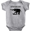 elephants never forget and they never forgive t shirt funny mens tee n Baby Onesie