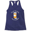 i'm so excited Racerback Tank