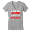 my ancestors wildest dream Women's V-Neck T-Shirt