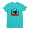 LITTLE BOY SNAKE Ladies Fitted T-Shirt