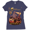 pigeonzilla omg Ladies Fitted T-Shirt