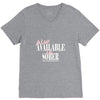 also available in sober t shirt V-Neck Tee