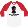 erik killmonger 3/4 Sleeve Shirt