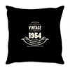 premium vintage 1954 classic perfectly aged limited edition Throw Pillow