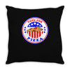 vote for pizza president democrat Throw Pillow