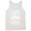 The Title Firefighter Not Earned From Fancy Degree Tank Top