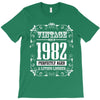 vintage made in 1982 perfectly aged a living legend T-Shirt