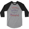 l homme parfait est motard 3/4 Sleeve Shirt