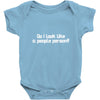 do i look like a people person Baby Onesie