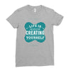 ife is creating Ladies Fitted T-Shirt