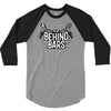 a biker life behind bars 3/4 Sleeve Shirt