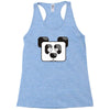 panda pixel Racerback Tank