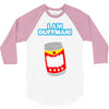 i am duff man homer cult funny retro 3/4 Sleeve Shirt