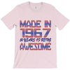 made in 1967 50 years of being awesome T-Shirt