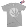 cannabis fingerprinting (white) Exclusive T-shirt