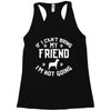 if i can't bring my dog i'm not going Racerback Tank
