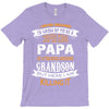 Super Cool Papa Of A Freaking Awesome Grandson T-Shirt