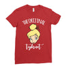 The Orijinal Topknot Tinkerbell Ladies Fitted T-Shirt
