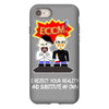 mythbusters cartoon t shirt d45 iPhone 8