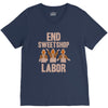 end sweetshop labor V-Neck Tee