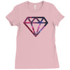 Galaxy diamond Ladies Fitted T-Shirt
