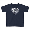 love is a four legged word Toddler T-shirt