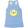 roadhog piggy icon Racerback Tank