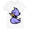 quack quack Ladies Fitted T-Shirt