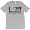 i love my soldier hunter camouflage T-Shirt