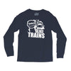 i like trains Long Sleeve Shirts