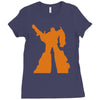 transformers optimus prime Ladies Fitted T-Shirt