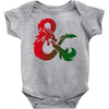 dungeons dragons logo Baby Bodysuit