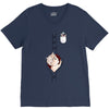 Peek a Boo with Pocket Baby Boy V-Neck Tee