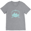 married men fishing club! V-Neck Tee