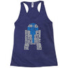 r2d2 typography Racerback Tank
