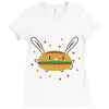 bun bun Ladies Fitted T-Shirt