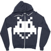 alien in game Zipper Hoodie