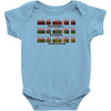 time machine circuits Baby Onesie