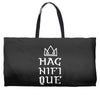 Magnifique With Crown Weekender Totes