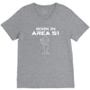 alien themed   ufo V-Neck Tee
