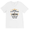 Smart Good Looking Lawyer Doesnt Get Better Than V-Neck Tee