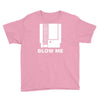 blow me nintendo nes Youth Tee