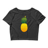 pineapple christmas tree Crop Top